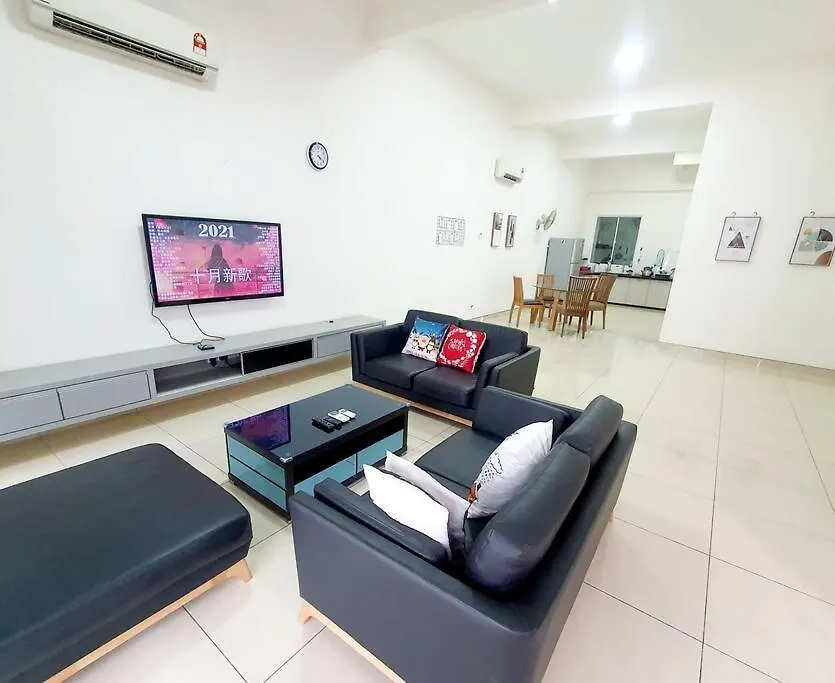 Jovial 2 Storey Home 4Room 6Pax Only @Alma Jusco Bukit Mertajam Malaysia