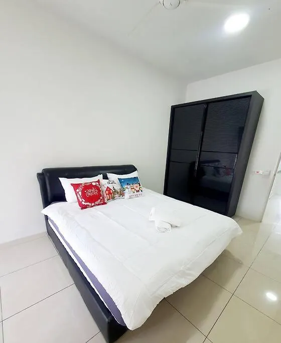Jovial 2 Storey Home 4Room 6Pax Only @Alma Jusco Bukit Mertajam Holiday home